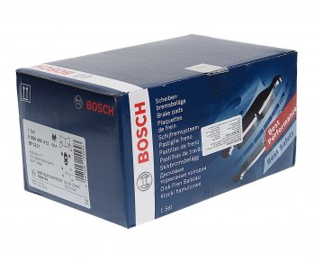 2 799 р. Колодки тормозные передние (4шт.) BOSCH Volkswagen Passat B6 универсал (2005-2010)  с доставкой в г. Майкоп. Увеличить фотографию 3