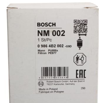 1 199 р. Фильтр топливный MAN TGA BOSCH BOSCH 09864b2002  с доставкой в г. Майкоп. Увеличить фотографию 4