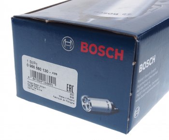12 849 р. Насос топливный BMW X5 (E53) электрический (вставка) BOSCH BOSCH 0986580130  с доставкой в г. Майкоп. Увеличить фотографию 4