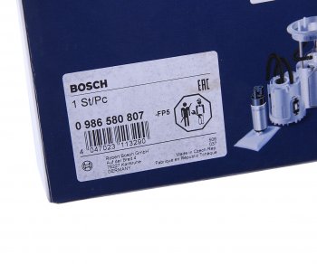 9 249 р. Насос топливный OPEL Tigra B (04-),Vectra C (02-) BOSCH BOSCH 0986580807  с доставкой в г. Майкоп. Увеличить фотографию 6