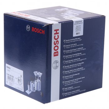 9 949 р. Насос топливный VW Passat (92-) электрический BOSCH BOSCH 0986580823  с доставкой в г. Майкоп. Увеличить фотографию 5
