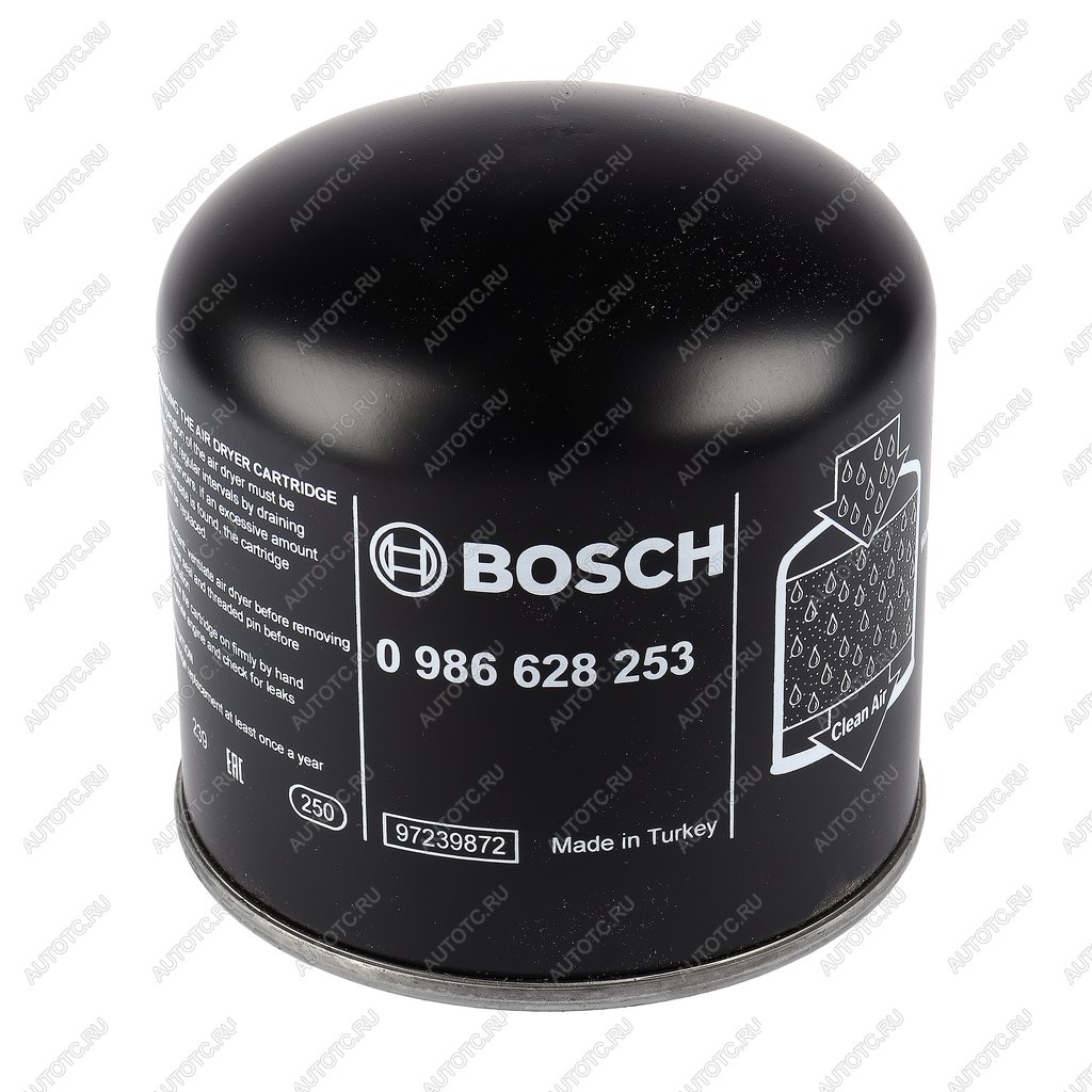 2 699 р. Фильтр-патрон DAF CF75,85,95 (M41х1.5мм h=134мм) осушителя воздуха BOSCH BOSCH 0986628253  с доставкой в г. Майкоп