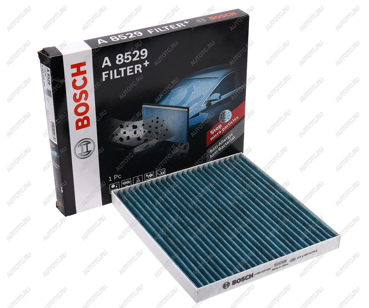 1 639 р. Фильтр воздушный салона TOYOTA Avensis (03-),Corolla (02-) угольный BOSCH BOSCH 0986628529 BOSCH 0986628529  с доставкой в г. Майкоп
