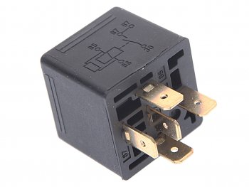 379 р. Реле электромагнитное 24V 5-ти контактное (20A) с сопротивлением BOSCH BOSCH 0986ah0204  с доставкой в г. Майкоп. Увеличить фотографию 2