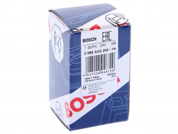 379 р. Реле электромагнитное 24V 5-ти контактное (20A) с сопротивлением BOSCH BOSCH 0986ah0204  с доставкой в г. Майкоп. Увеличить фотографию 3