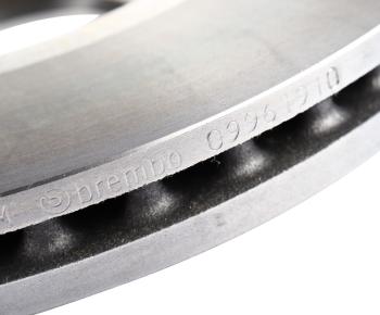 5 899 р. Диск тормозной PEUGEOT 308,Partner (08-) CITROEN Berlingo (08-) передний (1шт.) BREMBO BREMBO 09.9619.10  с доставкой в г. Майкоп. Увеличить фотографию 4