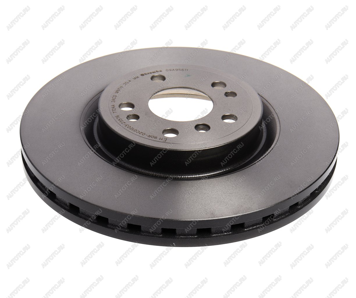 11 299 р. Диск тормозной MERCEDES ML (W166) передний вентилируемый d=330мм BREMBO BREMBO 09a95611  с доставкой в г. Майкоп