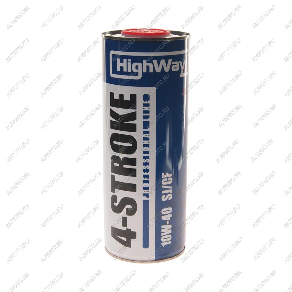 549 р. Масло моторное для 4-х тактных двигателей SJ JASO MA-2 4T 10W40 псинт.1л HIGHWAY OIL RIGHT 10014  с доставкой в г. Майкоп