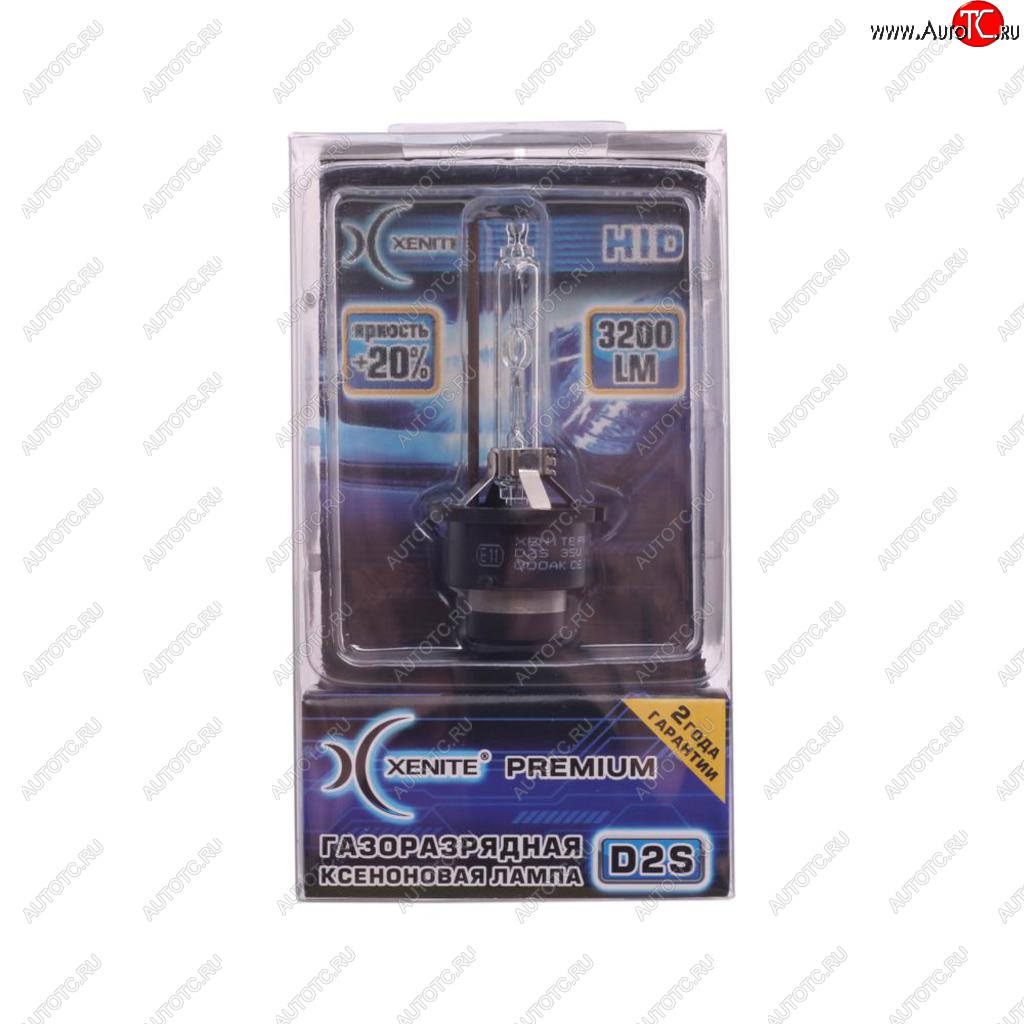 1 149 р. Лампа ксеноновая D2S 4300K +20% бокс Premium XENITE XENITE 1002010  с доставкой в г. Майкоп