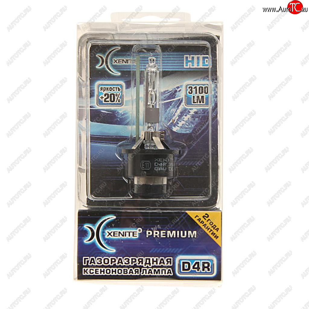 1 649 р. Лампа ксеноновая D4R 4300K +20% бокс Premium XENITE XENITE 1002019  с доставкой в г. Майкоп