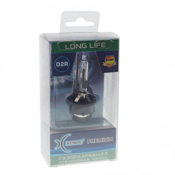 1 299 р. Лампа ксеноновая D2R P32d-3 5000K бокс (1шт.) Long Life Premium XENITE XENITE 1002035 XENITE 1002035  с доставкой в г. Майкоп. Увеличить фотографию 1