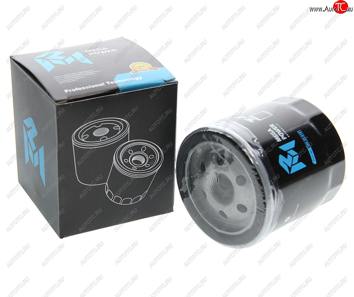 266 р. Фильтр масляный FORD Focus,C-Max,Mondeo (1.82.0) MAZDA 3,5,6 VOLVO MEGAPOWER MEGAPOWER 100-23-015  с доставкой в г. Майкоп