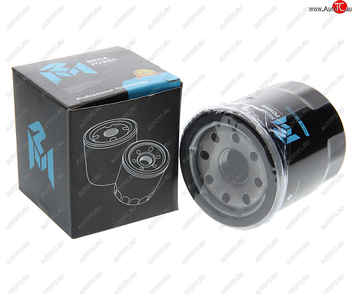 249 р. Фильтр масляный NISSAN MAZDA SUBARU HYUNDAI Getz KIA Rio,Spectra,Carens,Clarus,Shuma MEGAPOWER MEGAPOWER 100-23-038  с доставкой в г. Майкоп