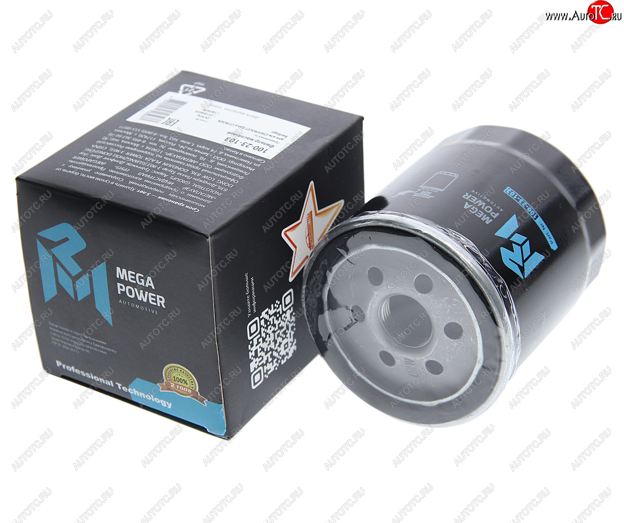 234 р. Фильтр масляный CHEVROLET Epica CITROEN Berlingo MEGAPOWER MEGAPOWER 100-23-103  с доставкой в г. Майкоп