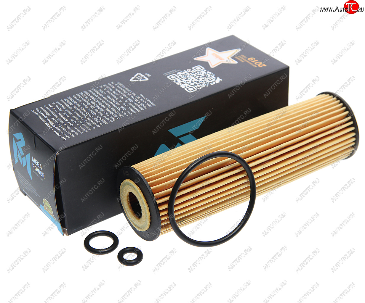 201 р. Фильтр масляный MERCEDES C (W180,C230,W203,209,211) MEGAPOWER MEGAPOWER 100-23-121  с доставкой в г. Майкоп