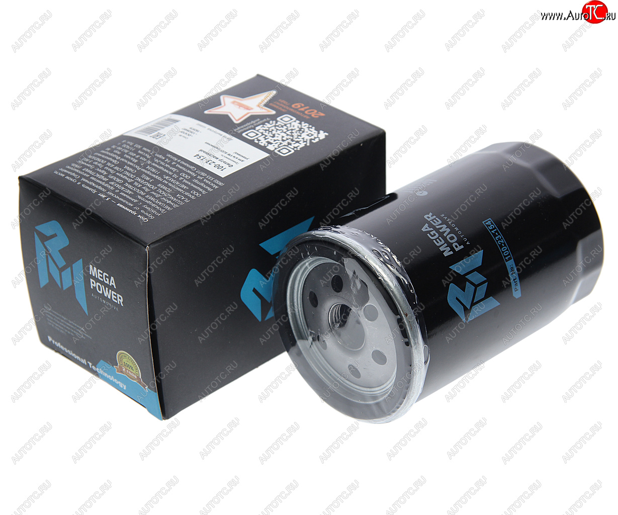175 р. Фильтр масляный VW AUDI MEGAPOWER MEGAPOWER 100-23-154  с доставкой в г. Майкоп