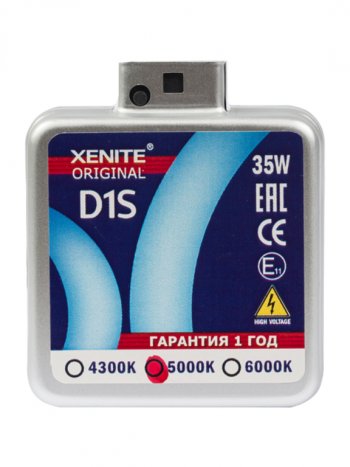1 299 р. Лампа ксеноновая D1S 5000K блистер (1шт.) XENITE XENITE 1004114  с доставкой в г. Майкоп. Увеличить фотографию 4