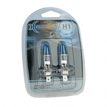 287 р. Лампа 12V H1 55W P14.5s +30% 4000К блистер (2шт.) Super White XENITE XENITE 1007042  с доставкой в г. Майкоп. Увеличить фотографию 1