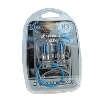 287 р. Лампа 12V H3 55W РK22s +30% 4000К блистер (2шт.) Super White XENITE XENITE 1007044  с доставкой в г. Майкоп. Увеличить фотографию 1