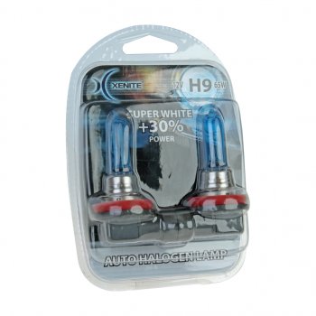 579 р. Лампа 12V H9 65W PGJ19-5 +30% 4000К блистер (2шт.) Super White XENITE XENITE 1007048  с доставкой в г. Майкоп. Увеличить фотографию 1