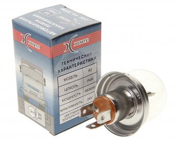 97 р. Лампа 24V R2 5550W P45t 3200К Standard XENITE XENITE 1007097  с доставкой в г. Майкоп. Увеличить фотографию 2