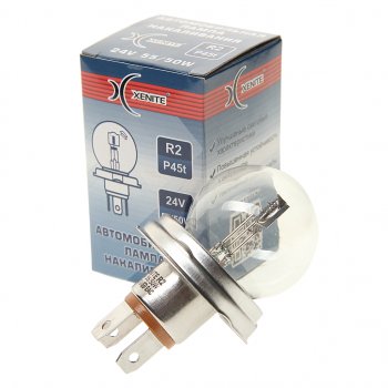 97 р. Лампа 24V R2 5550W P45t 3200К Standard XENITE XENITE 1007097  с доставкой в г. Майкоп. Увеличить фотографию 1