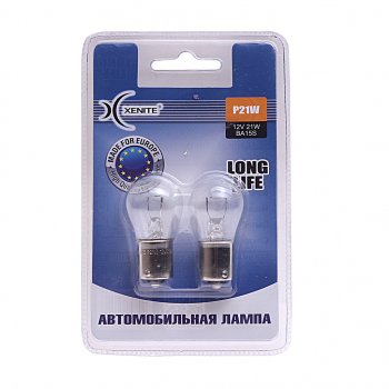137 р. Лампа 12V P21W BA15s 3200К блистер (2шт.) Long Life XENITE XENITE 1007112  с доставкой в г. Майкоп. Увеличить фотографию 1