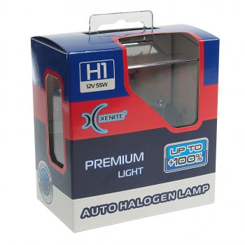 739 р. Лампа 12V H1 55W P14.5s +100% 3600К бокс (2шт.) Premium XENITE XENITE 1007121  с доставкой в г. Майкоп. Увеличить фотографию 2