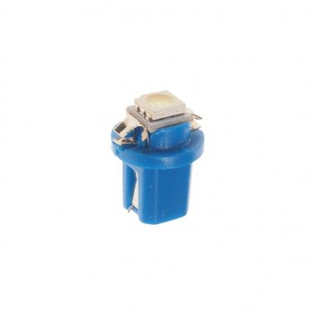 43 р. Лампа светодиодная 12V 1.2W BAх8.5d синяя XENITE XENITE 1009313  с доставкой в г. Майкоп. Увеличить фотографию 1