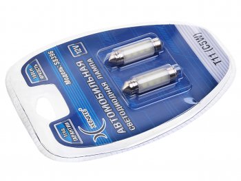 234 р. Лампа светодиодная 12V C5W SV8.5-8 блистер (2шт.) XENITE XENITE 1009325  с доставкой в г. Майкоп. Увеличить фотографию 2