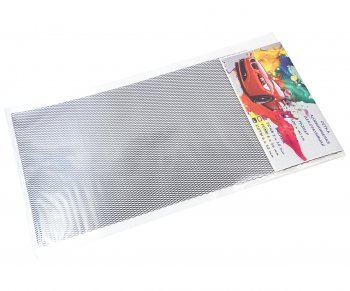 1 089 р. Решетка радиатора сетка (черная) 100х50см (соты 6х12 мм) GRILLE TUNING GRILLE TUNING 100х50 (соты ) black  с доставкой в г. Майкоп. Увеличить фотографию 1