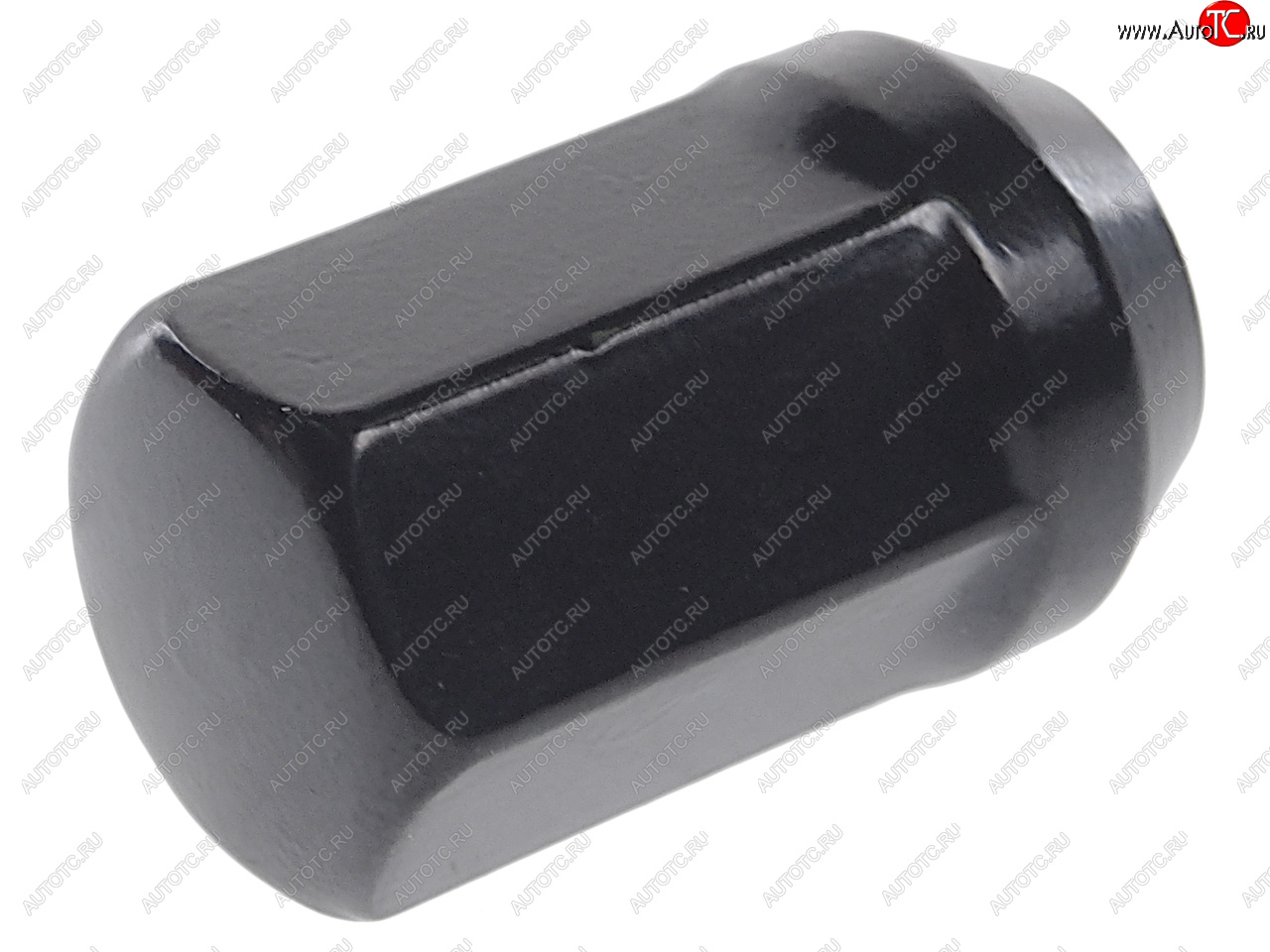 81 р. Гайка колеса М12х1.5х35 конус закрытая ключ 19мм черная RACING RACING 101080  с доставкой в г. Майкоп