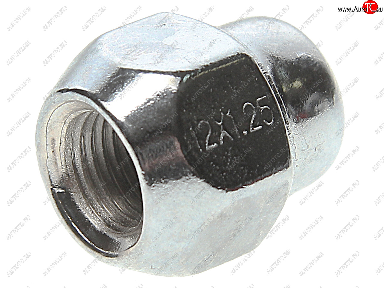 74 р. Гайка колеса М12х1.25х25 конус закрытая ключ 21мм RACING RACING 101117  с доставкой в г. Майкоп