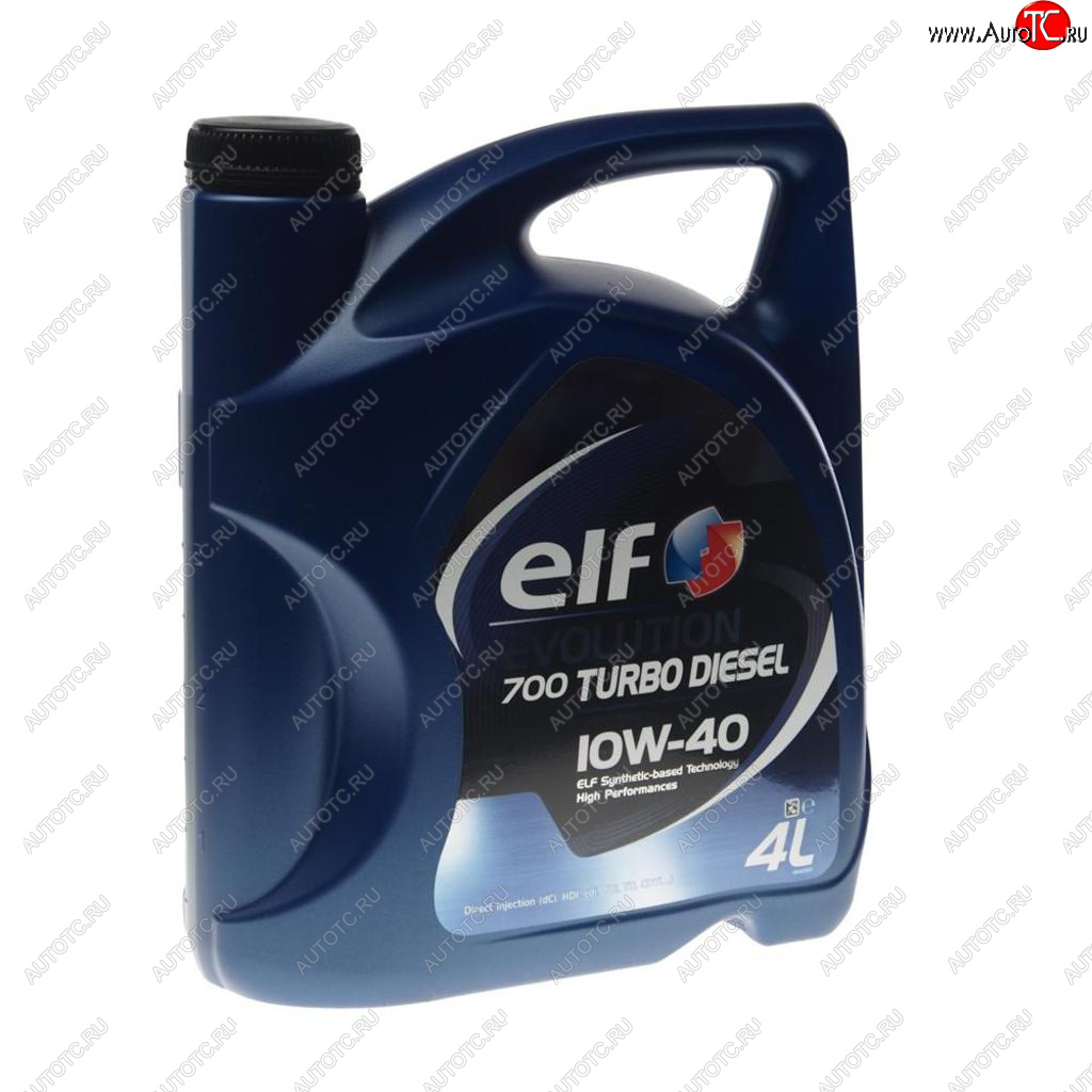 4 499 р. Масло дизельное EVOLUTION 700 TURBO D 10W40 п/синт.4л ELF ELF 10140501 ELF 10140501  с доставкой в г. Майкоп