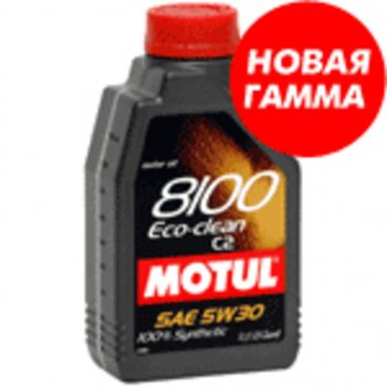1 369 р. Масло моторное 8100 ECO-CLEAN C2 5W30 синт.1л MOTUL MOTUL 101542 MOTUL 101542  с доставкой в г. Майкоп. Увеличить фотографию 1