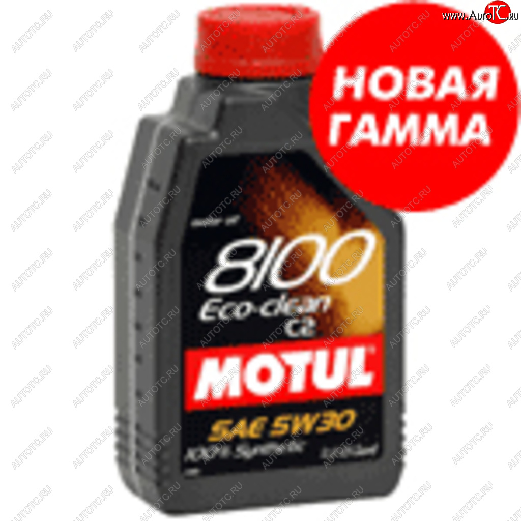 1 369 р. Масло моторное 8100 ECO-CLEAN C2 5W30 синт.1л MOTUL MOTUL 101542 MOTUL 101542  с доставкой в г. Майкоп