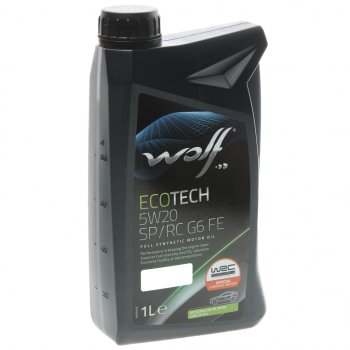 1 129 р. Масло моторное ECOTECH SPRC G6 FE  5W20 синт.1л WOLF WOLF 1047274  с доставкой в г. Майкоп. Увеличить фотографию 1