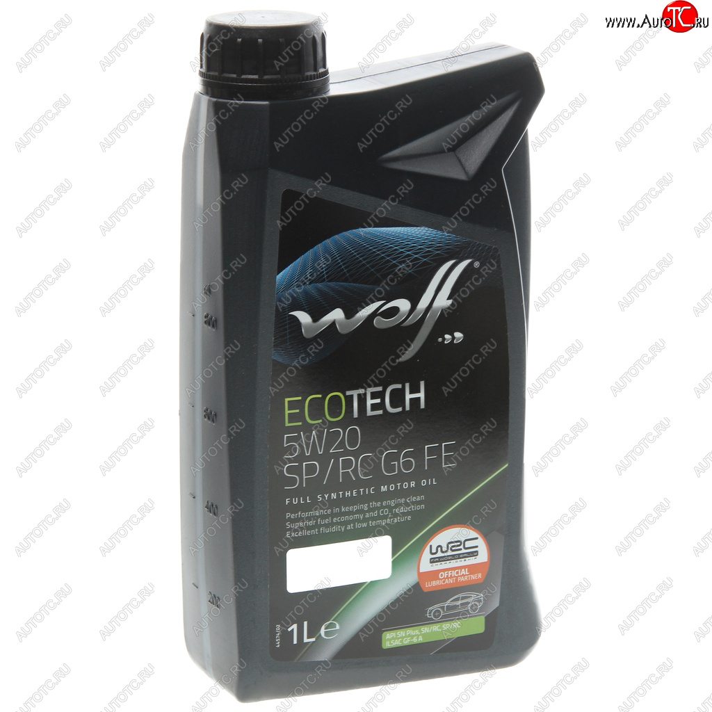 1 129 р. Масло моторное ECOTECH SPRC G6 FE  5W20 синт.1л WOLF WOLF 1047274  с доставкой в г. Майкоп