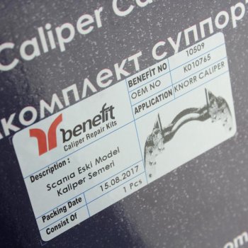 9 999 р. Скоба суппорта SCANIA BENEFIT BENEFIT 10509  с доставкой в г. Майкоп. Увеличить фотографию 4