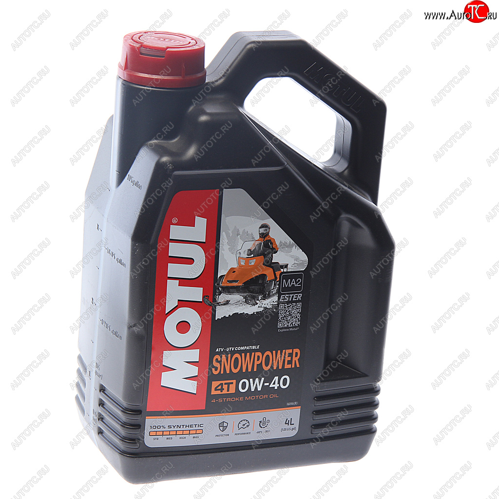 7 649 р. Масло моторное SNOWPOWER 4T 0W40 синт.4л MOTUL MOTUL 105892  с доставкой в г. Майкоп