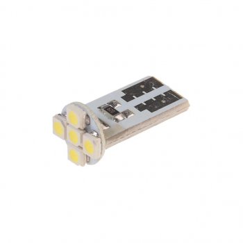 34 р. Лампа светодиодная 12V W5W T10 W2.1x9.5d 6000K 5 LED MEGAPOWER MEGAPOWER-AUTOMOTIVE 10611w  с доставкой в г. Майкоп. Увеличить фотографию 1