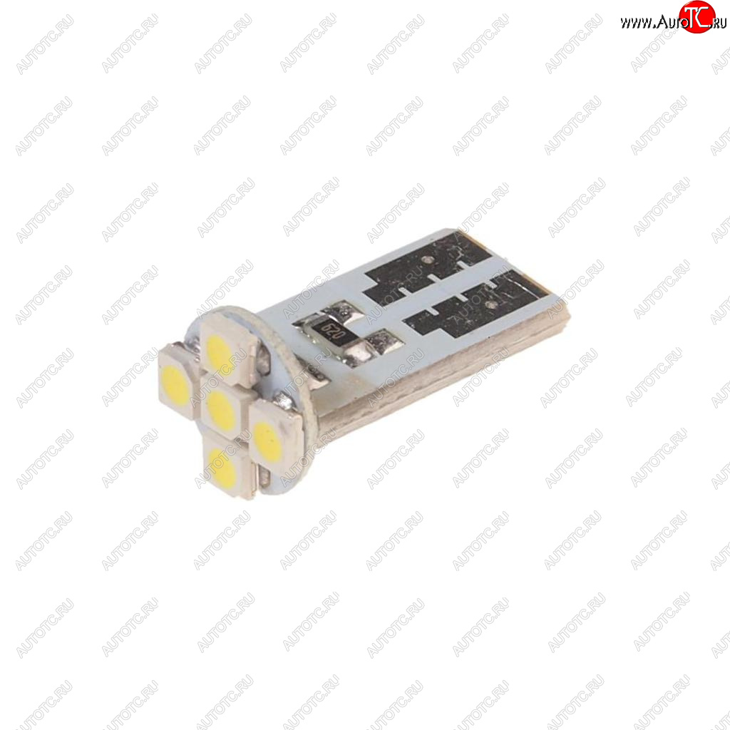 34 р. Лампа светодиодная 12V W5W T10 W2.1x9.5d 6000K 5 LED MEGAPOWER MEGAPOWER-AUTOMOTIVE 10611w  с доставкой в г. Майкоп