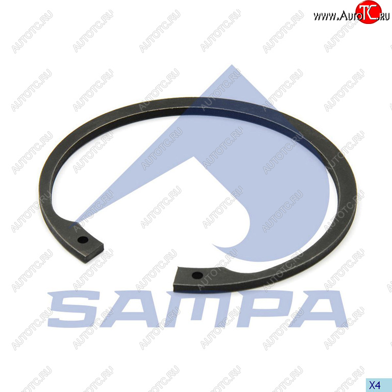 196 р. Кольцо BPW ступицы стопорное (122x4) SAMPA SAMPA 106.280  с доставкой в г. Майкоп