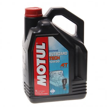 8 599 р. Масло моторное OUTBOARD TECH 4T 10W30 5л MOTUL MOTUL 106447  с доставкой в г. Майкоп. Увеличить фотографию 1