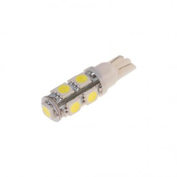 25 р. Лампа светодиодная 12V W5W T10 W2.1x9.5d 6000K 9 LED MEGAPOWER MEGAPOWER-AUTOMOTIVE 10715w  с доставкой в г. Майкоп. Увеличить фотографию 1