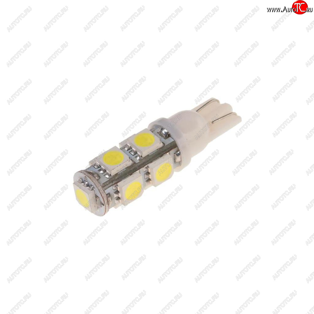 25 р. Лампа светодиодная 12V W5W T10 W2.1x9.5d 6000K 9 LED MEGAPOWER MEGAPOWER-AUTOMOTIVE 10715w  с доставкой в г. Майкоп