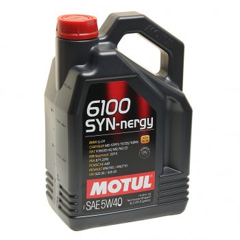 4 099 р. Масло моторное 6100 SYNERGIE 5W40 псинт.4л MOTUL MOTUL 107978  с доставкой в г. Майкоп. Увеличить фотографию 1