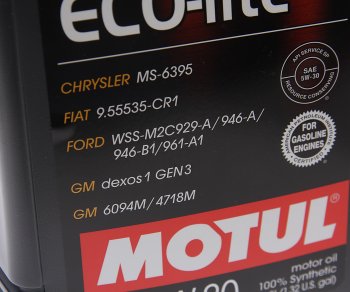 6 549 р. Масло моторное 8100 ECO-LITE 5W30 синт.5л MOTUL MOTUL 108214  с доставкой в г. Майкоп. Увеличить фотографию 2