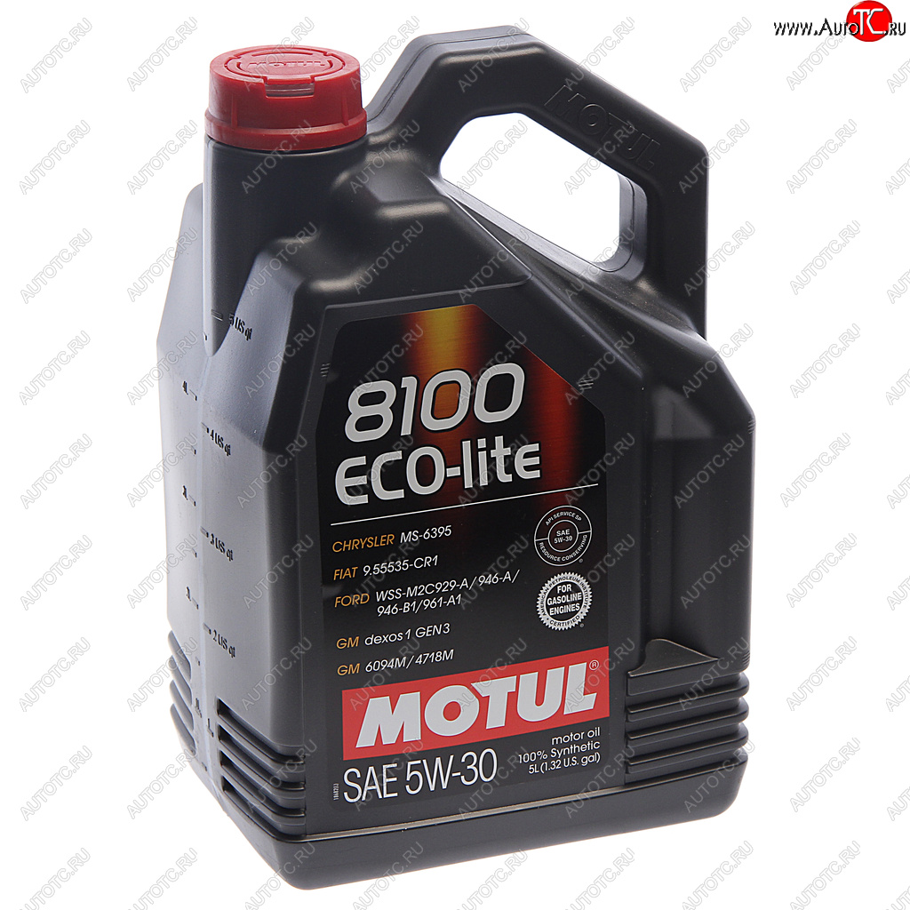 6 549 р. Масло моторное 8100 ECO-LITE 5W30 синт.5л MOTUL MOTUL 108214  с доставкой в г. Майкоп