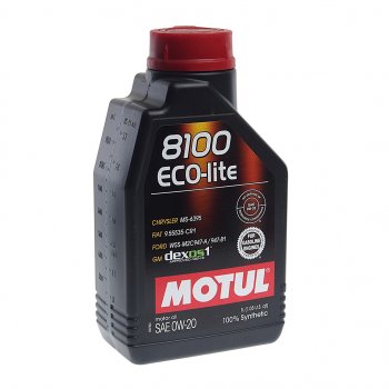 1 789 р. Масло моторное 8100 ECO-LITE 0W20 синт.1л MOTUL MOTUL 108534  с доставкой в г. Майкоп. Увеличить фотографию 1